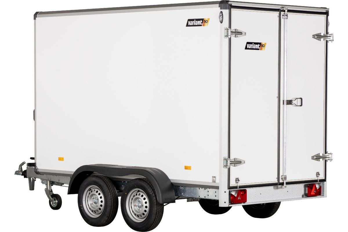 Variant 2017 C3 Kofferanhänger als gebremster Tandem mit 2.000 kg Gesamtgewicht