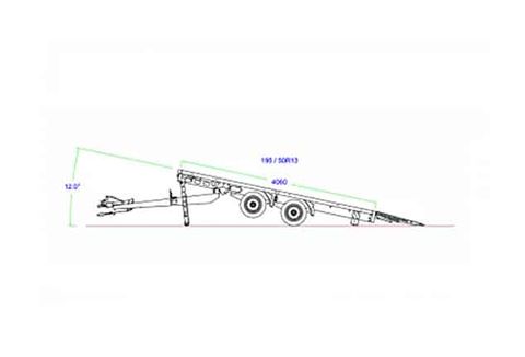 Maschinentransporter von Monschein Anhänger – Ansicht 2