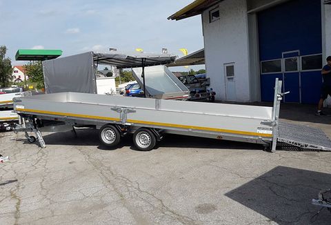 Maschinentransporter von Monschein Anhänger – Ansicht 4