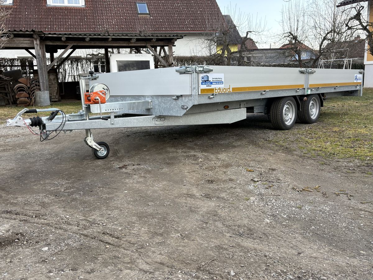 Hochlader mit Bordwänden, Seitenansicht