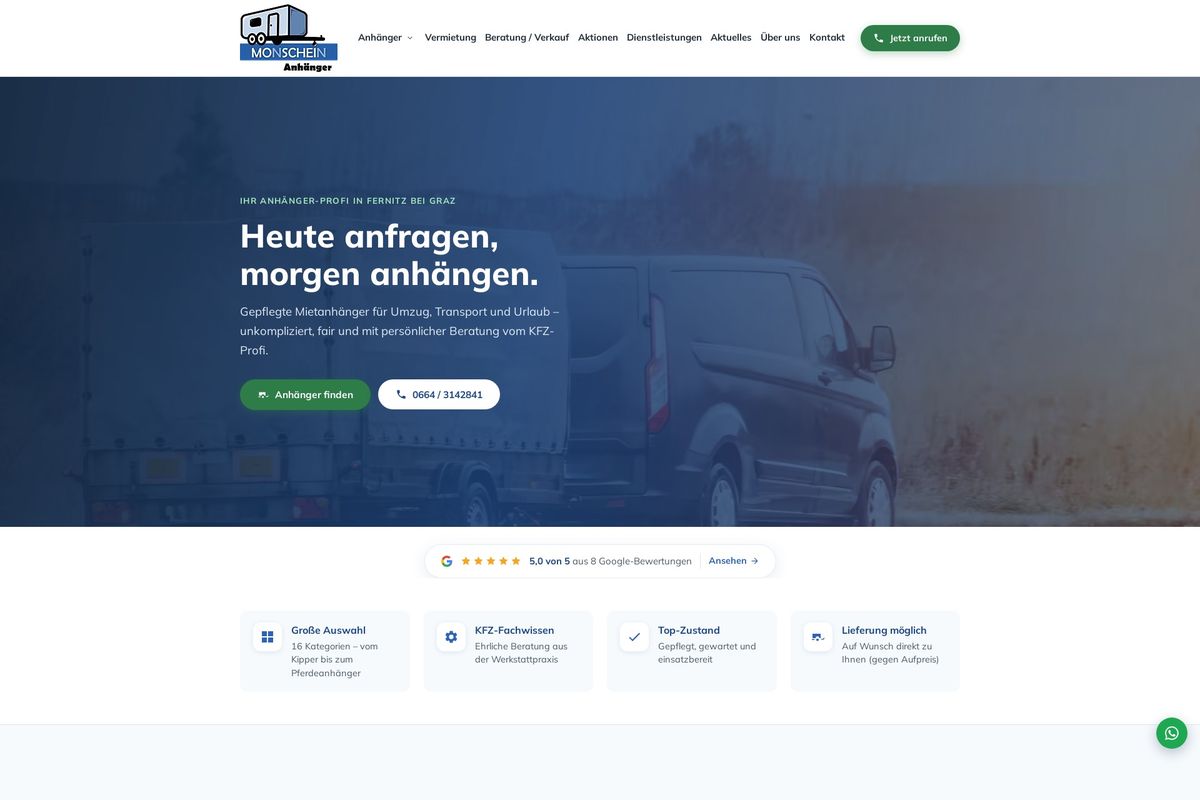 Unsere neue Webseite ist online!
