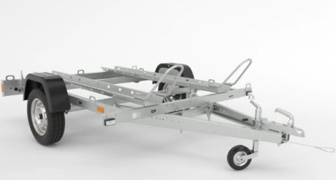Motorradanhänger Martz GP 2 Premium - kippbar, 750 kg – Bild 2